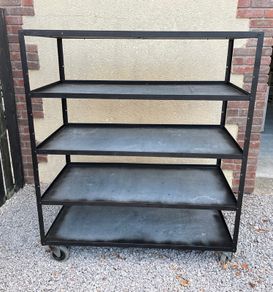 Metal Shelving Unit
