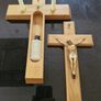 Vintage Religious wall Cross / Crucifix Image 7