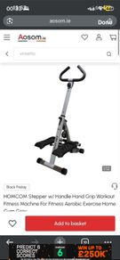 Stepper Fitness Machine