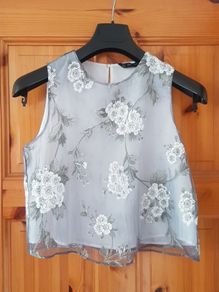 Zara crop top (UK 8) New with tags