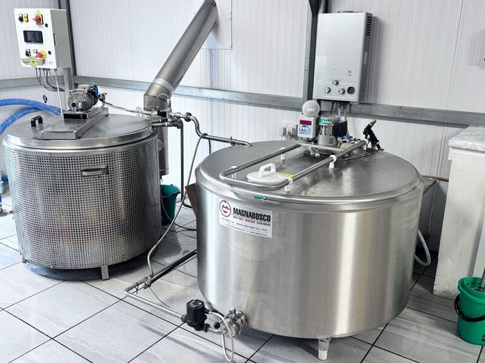 230 litre batch pasteuriser system