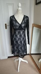 REDUCED  Avoca Anthology, Black Lace dress