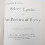 Horace Epodes and Ars Poetica. Image 6