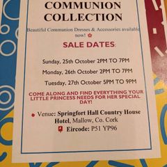 Communion dress