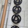 brand new olympic tri grip weight set  B Image 10
