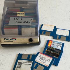 Box 8 with old Amiga discs