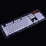 2 Keycap sets for mechanical keyboards - Low Profile - Black and white / crystal Image 6
