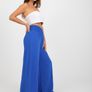 Smooth Airy Trousers with High Waist Image 3