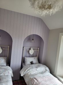 Pair of Original Bed Company Edwardian Iron Beds
