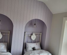Pair of Original Bed Company Edwardian Iron Beds