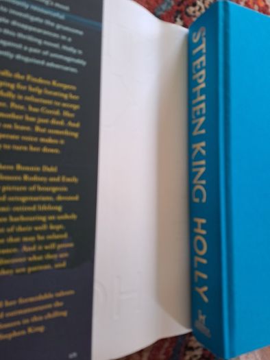 1st ed Stephen King Holly