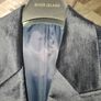 Navy Velvet River Island, Brand New Jacket size 38R" Image 8