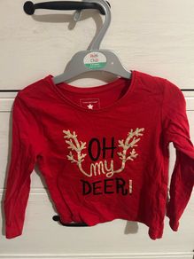 5-6y Christmas top