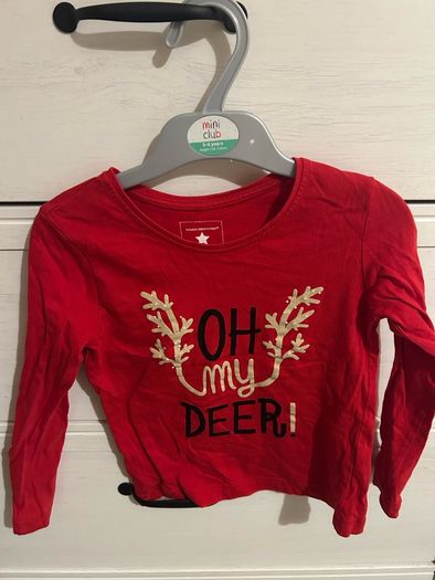 5-6y Christmas top