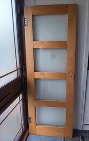 2 Shaker Style Internal Doors with Frosted Glass