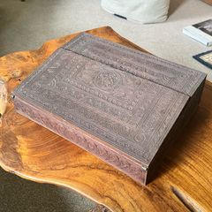Victorian Anglo Indian Sandalwood Writing Slope