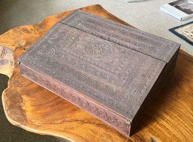 Victorian Anglo Indian Sandalwood Writing Slope