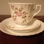 Vintage Chodziez Porcelain Tea Set. Flowery Pattern, Made in Poland. Image 5