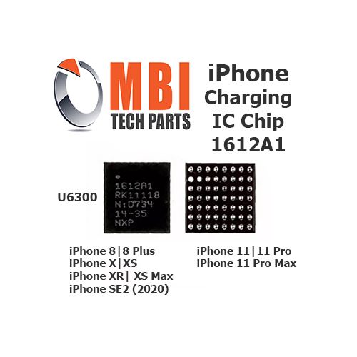 iPhone 8 8 Plus X XS Max XR 11 Pro Max Charging IC Power Chip 1612A1 U2 Tristar