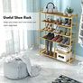 Shoe Rack, Bamboo Shoe Racks Storage, 6 Tier Shoes Shelf Organizer (FREE POSTAGE) Image 6