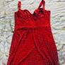 OH POLLY Embellished Sweetheart Corset Mini Dress in Fire Red Image 3