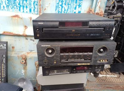 Marant amplifier, DENON 5cd player, Pioneer