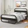 King Bed Frame with Headboard Image 5