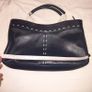Tula handbag navy cream details Image 2