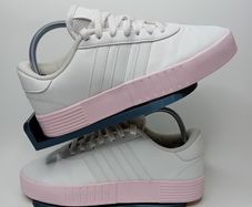 Adidas Court Bold Trainers Womens Size Uk 7 - V.good Condition Worn 2 Times Pink