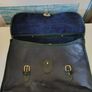 Large Vintage Chesneau Leather Satchel Briefcase Image 3