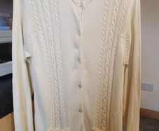 Tulchan 100% cotton cardigan UK 10