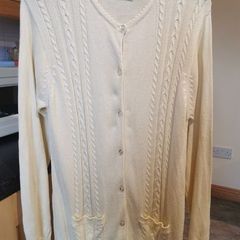 Tulchan 100% cotton cardigan UK 10