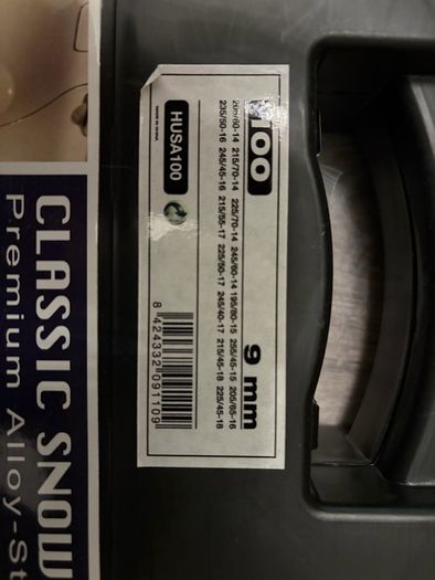 Classic snow chains up to 18inch
