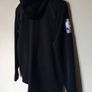 2017-2018 nike Chicago bulls full zip thermal fleece Size large Black polyester ptp 23" in excellent condition Image 8