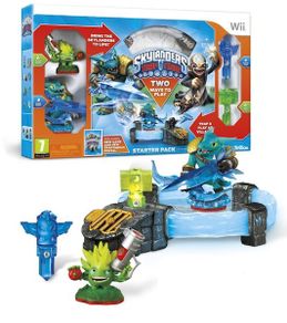 Skylanders Trap Team starter pack for Nintendo Wii console - game disc + portal + 2 characters + 2 traps
