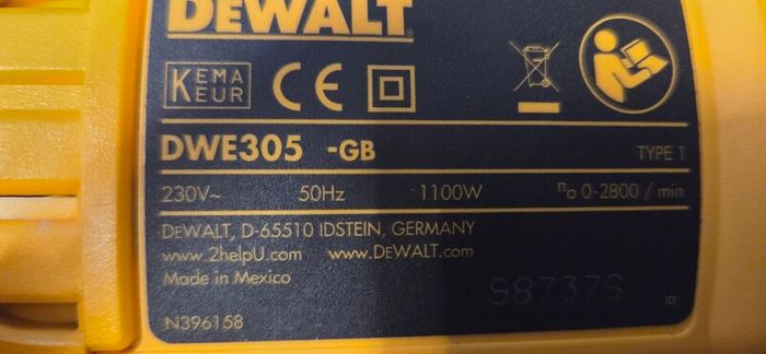 Dewalt reciprocating saw
