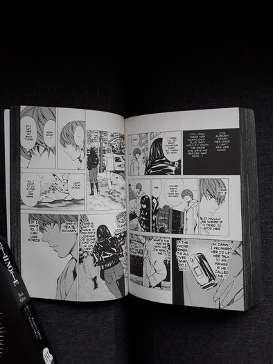 Death note black edition manga volumes 1-8