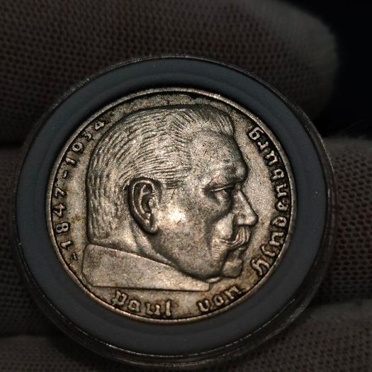 2 Reichsmark 1938 A Berlin WW2 Silver Coin third Reich