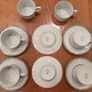 2004 Vintage Royal Doulton Platinum Collection 6 Tea Cups and Saucers Image 4