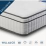 Double mattress and bed frame WILL And CO Dual Support 1500 Mattress diamond furniture Image 3