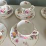 Set of six Royal crown Derby coffee cups and saucers Image 4