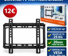 TV Wall Mount Flat Fixed 14" - 42"