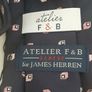Atelier F&B French Silk Tie Image 3
