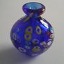 BOTTLE - VASE- Murano Glass - Cobalt Blue Image 6