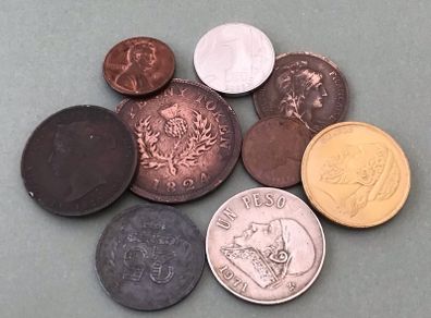 Small Collection of World Coins