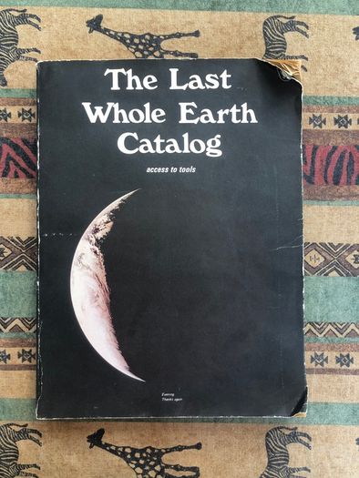 Vintage 1971 The Last Whole Earth Catalog