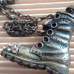 NECKLACE - Hiking Boot - Charm - Pendant