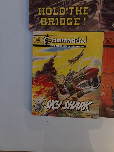 Commando graphic war books x 4