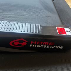 HOME Fitness code. Treadmill with  incline and remote and mat