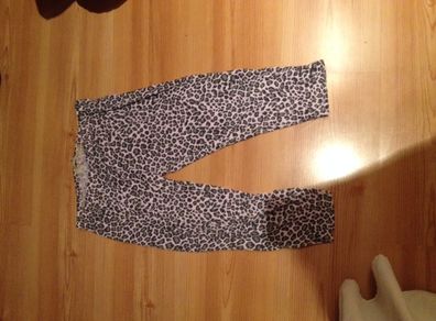 ALL PRICES REDUCED- River Island pink leopard print leggings